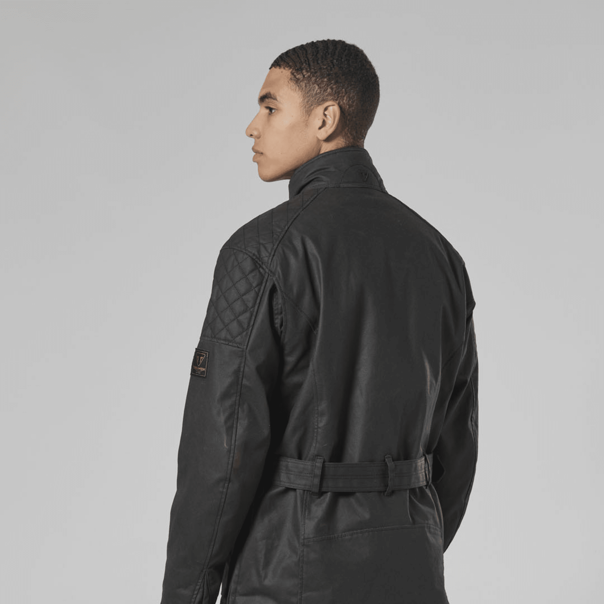 Beck 2 Black Textile Jacket Triumph