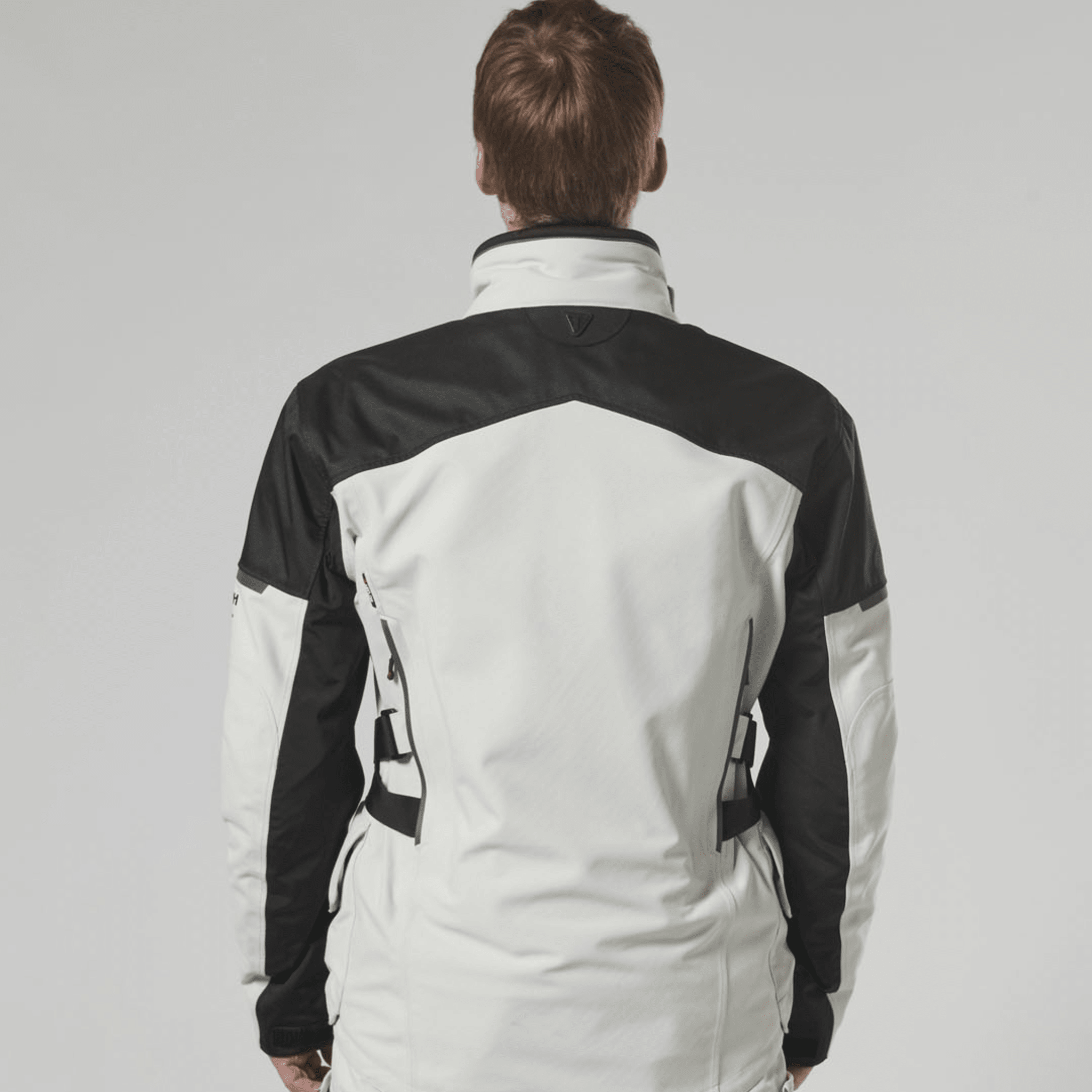 Tourer Lite White Textile Jacket Triumph
