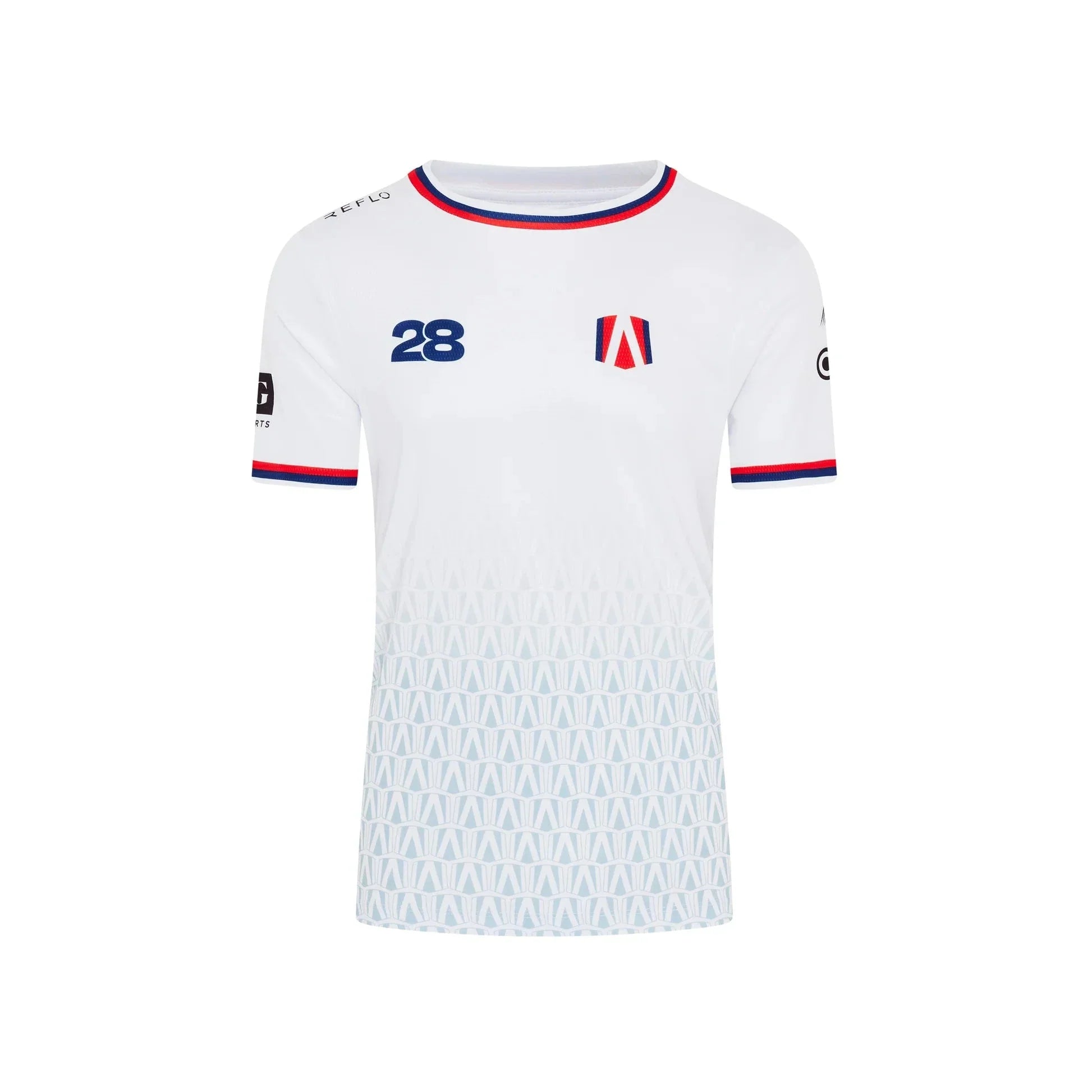 Andretti Formula E S12 x Reflo Felipe Drugovich T-Shirt - White Andretti Formula E