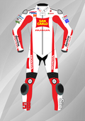Marco Simoncelli 2011 MotoGP Leather Racing Suit for Sale Endless Racegear