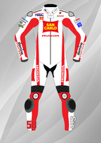 Marco Simoncelli 2011 MotoGP Leather Racing Suit for Sale Endless Racegear