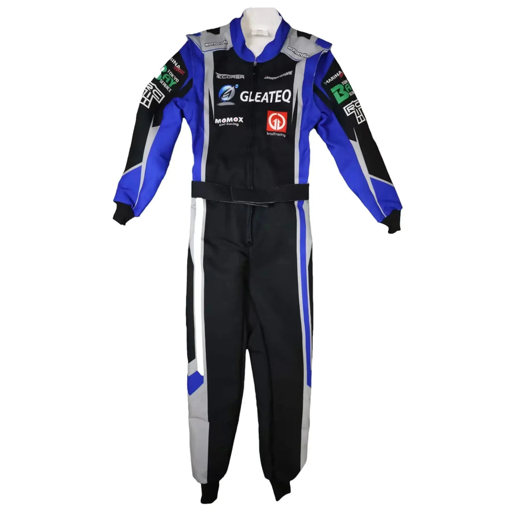 Marina Unik GLEATEQ Black Kart Racing Suits - Ex Race Gear