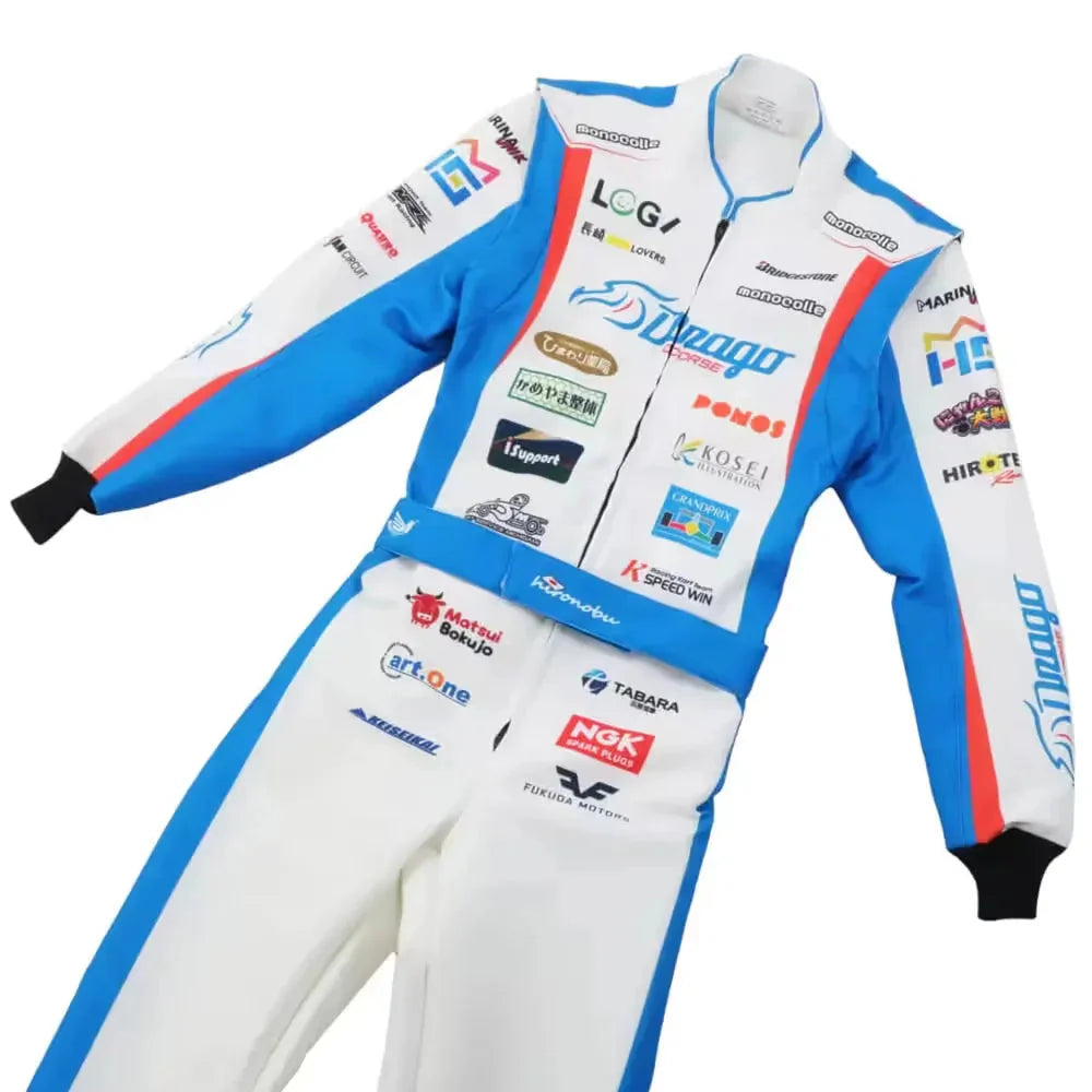 Marina Unik Hironobu Shimizu Final Edition Custom Kart Suits - Ex Race Gear