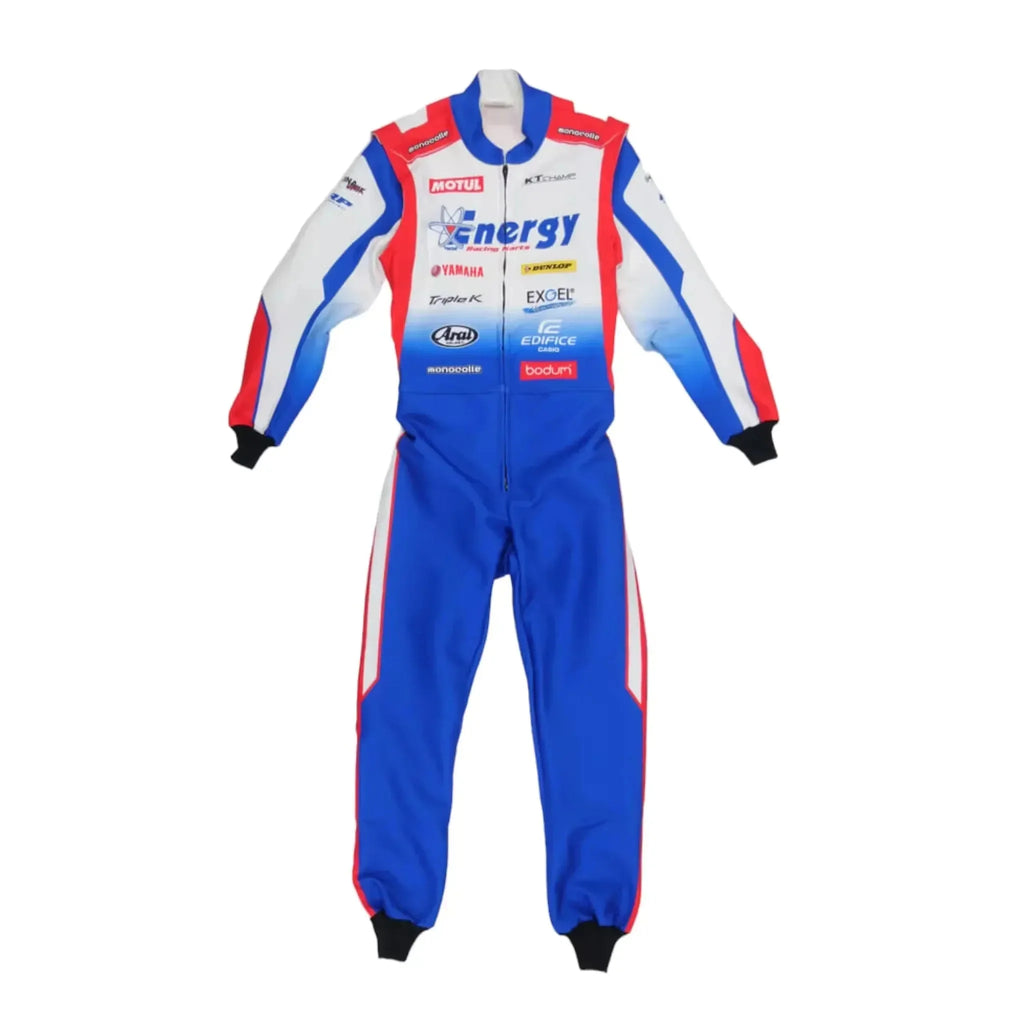 Marina Unik KT Champ Energy Kart Racing Suits DASH RACEGEAR