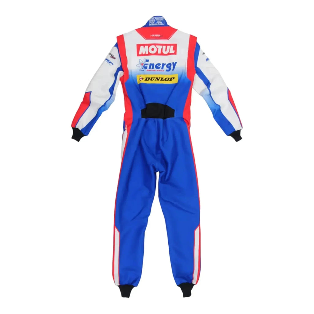 Marina Unik KT Champ Energy Kart Racing Suits DASH RACEGEAR