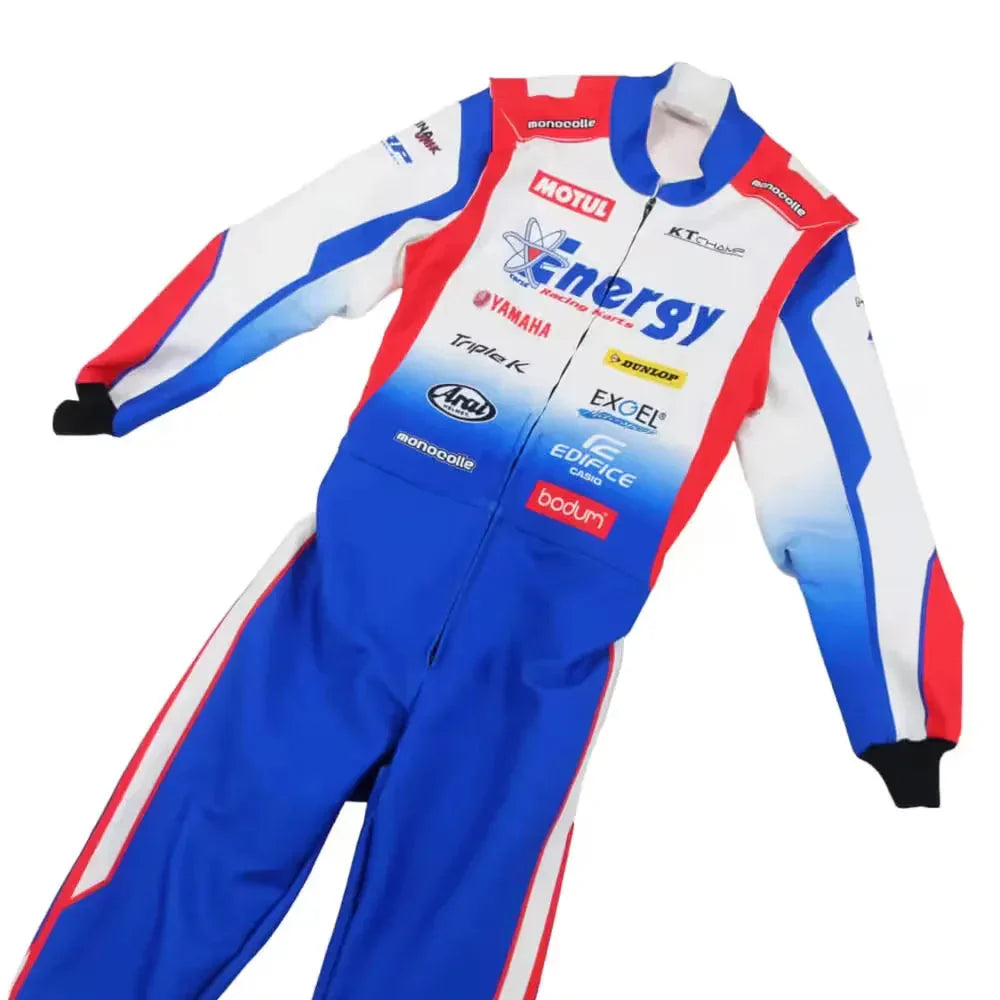 Marina Unik KT Champ Energy Kart Racing Suits DASH RACEGEAR