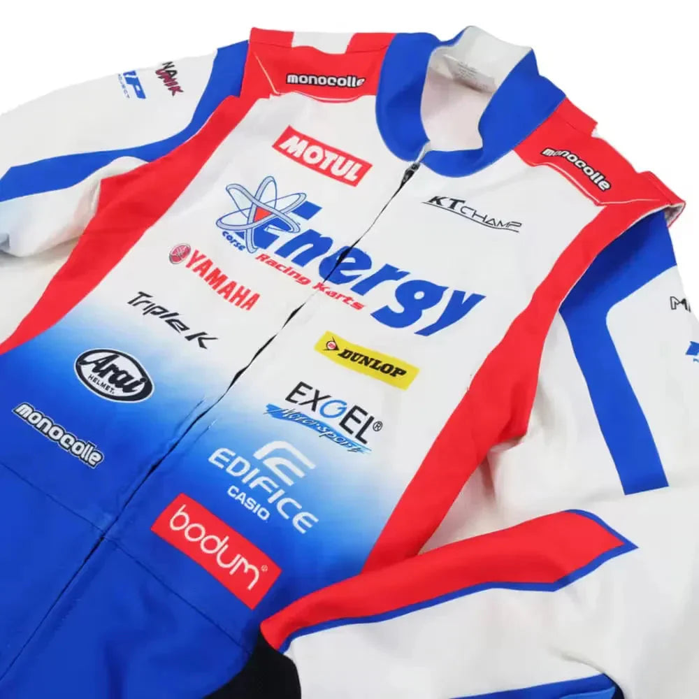 Marina Unik KT Champ Energy Kart Racing Suits DASH RACEGEAR