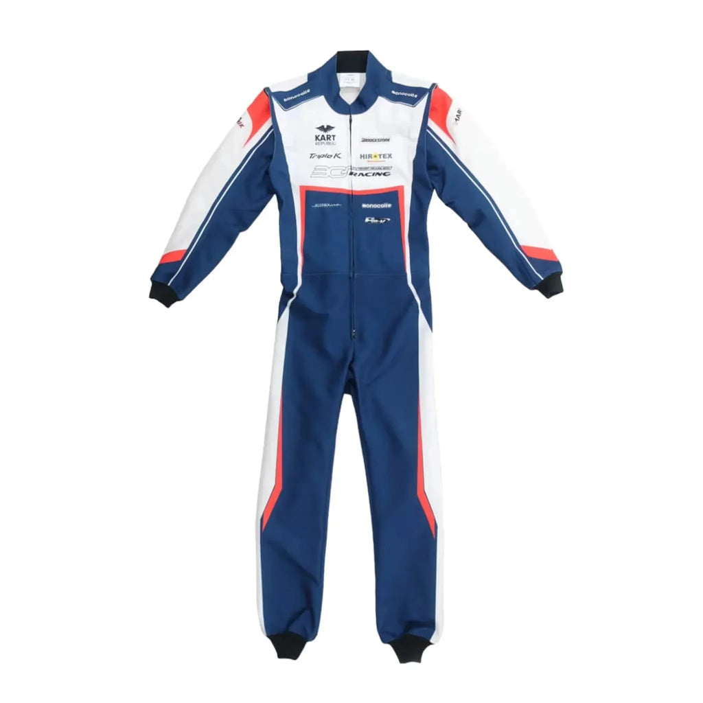 Marina Unik Kento Blue Racing Kart Suits DASH RACEGEAR