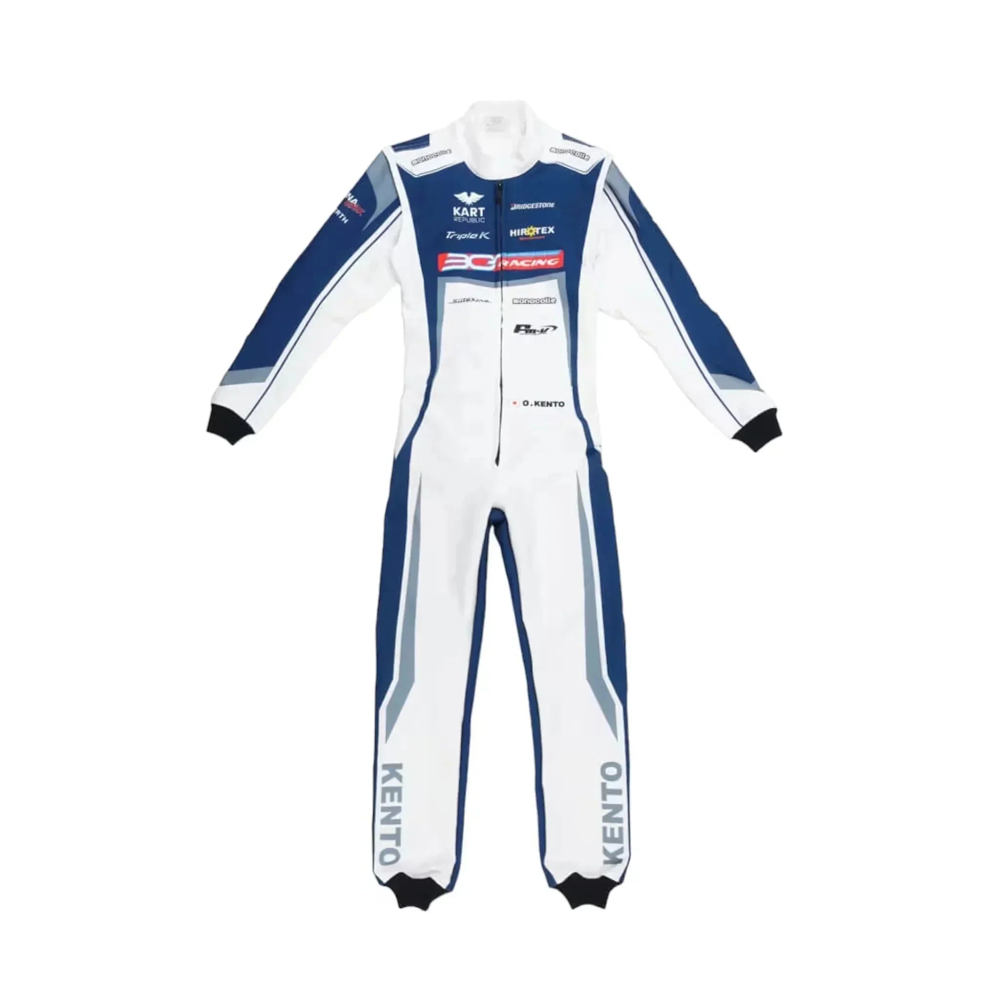 Marina Unik Kento White Racing Kart Suits – Endless Racegear