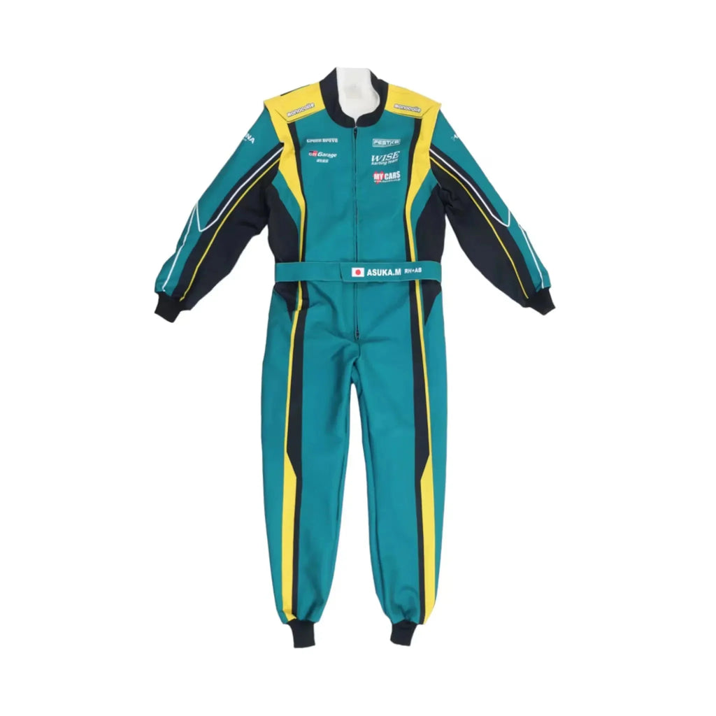Marina Unik My Cars Green Racing Kart Suits DASH RACEGEAR