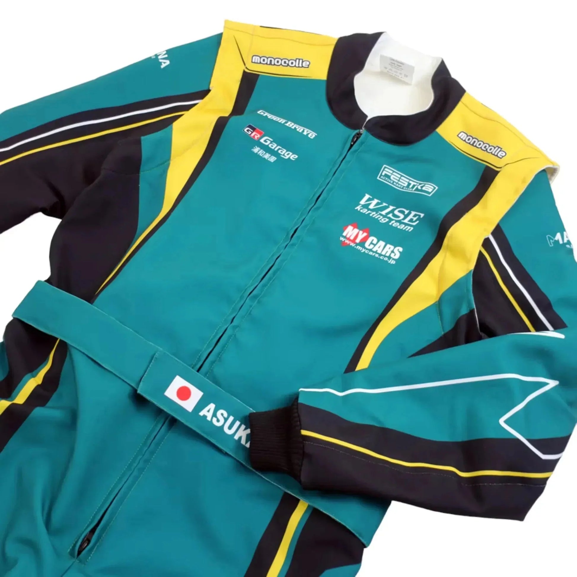 Marina Unik My Cars Green Racing Kart Suits DASH RACEGEAR