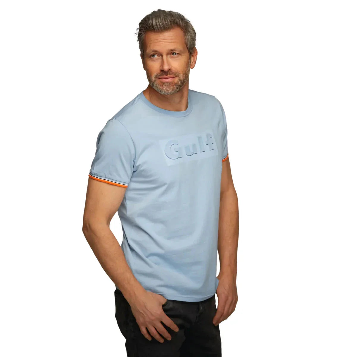 GrandPrix Originals Men's Gulf 3D T-Shirt - Light Blue GrandPrix Originals USA