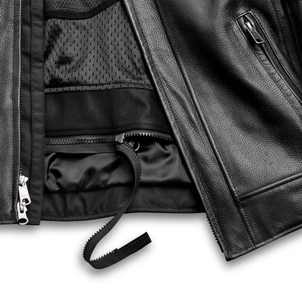 Harley-Davidson Vanocker Waterproof Triple Vent Leather Jacket - 5XL Harley-Davidson