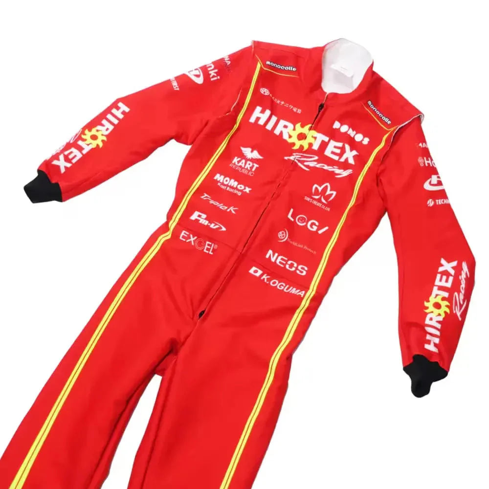 Monocolle Marina Hirotex Red Unik Racing Kart Suit DASH RACEGEAR
