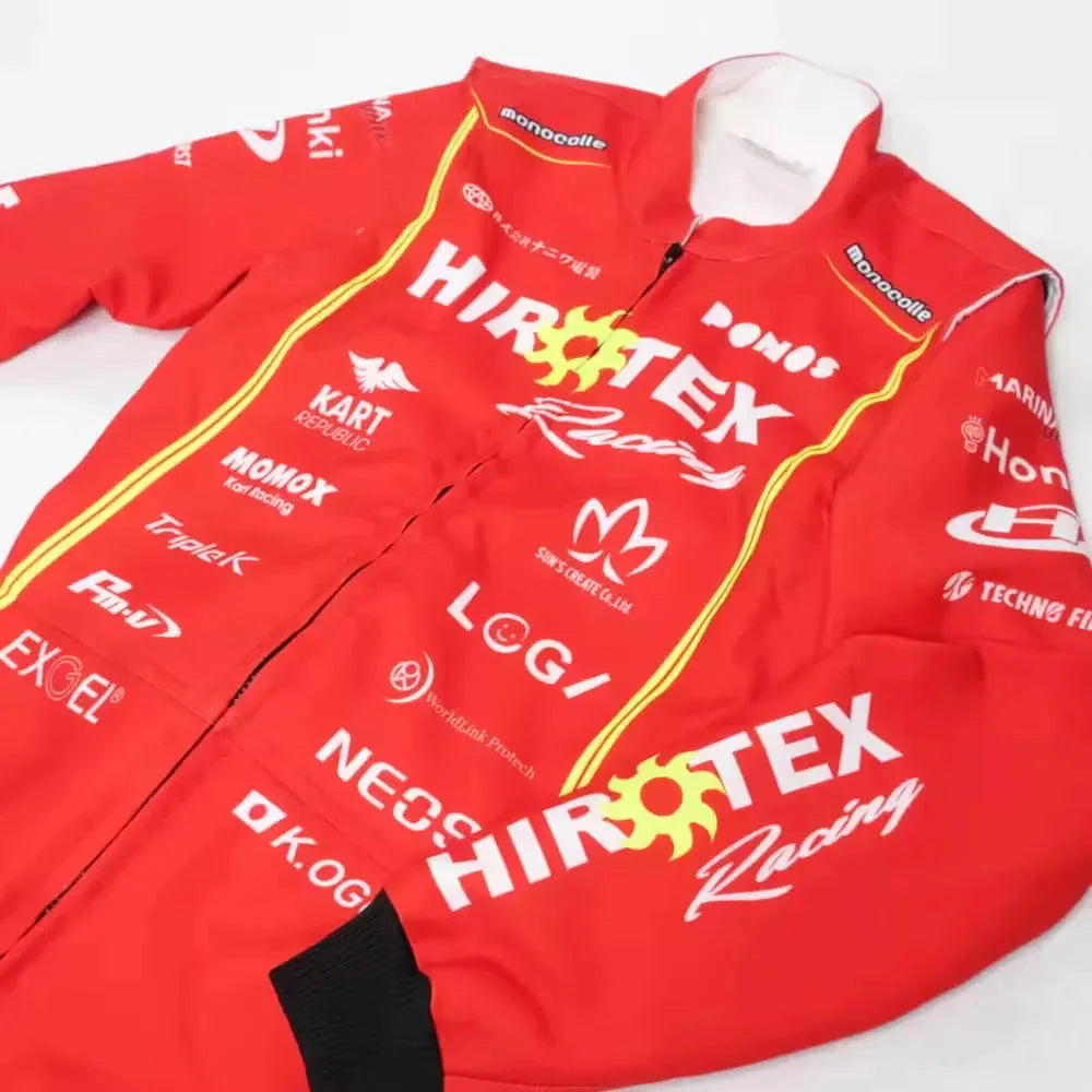 Monocolle Marina Hirotex Red Unik Racing Kart Suit DASH RACEGEAR