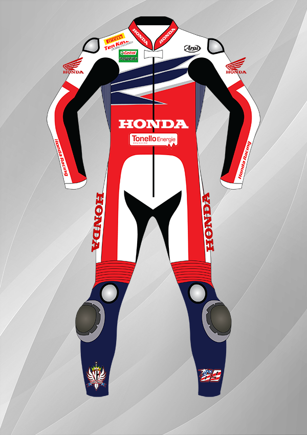 Nicky Hayden Ducati 2012 Leather Suit | Race Car Driver Gear Endless Racegear