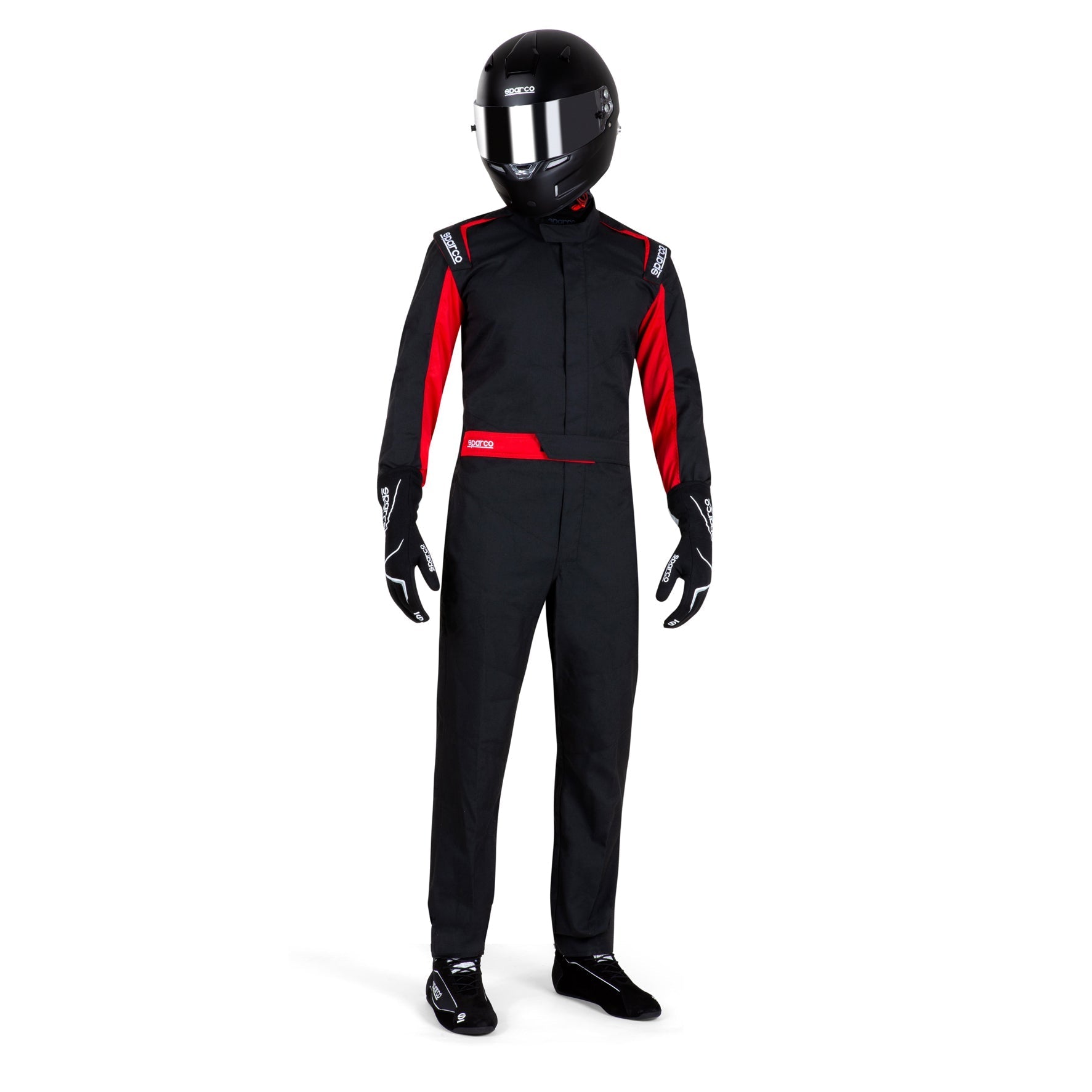 001059 Sparco One Race Suit Basic Overalls Karting Mechanic Pitcrew Sizes S-XXL Sparco