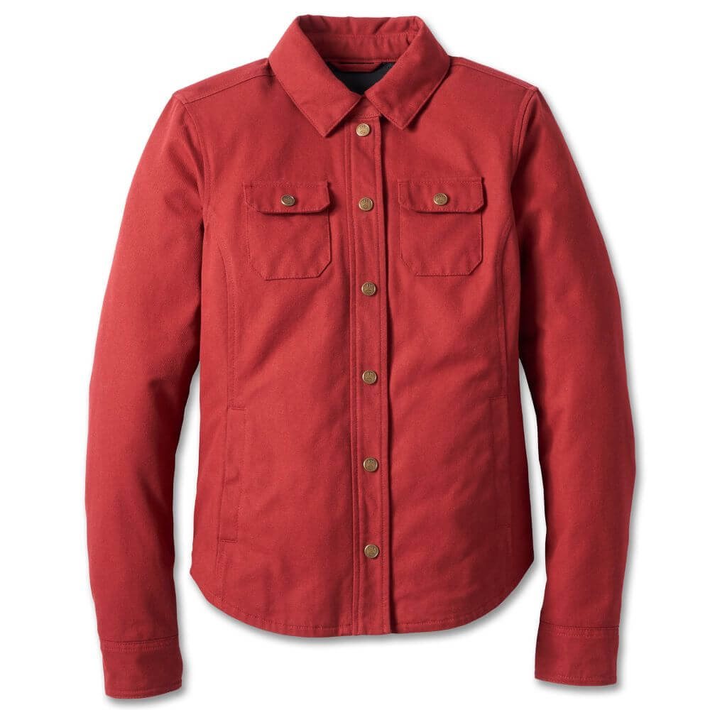 Harley-Davidson Women's 120th Anniversary Operative Riding Shirt Jacket Harley-Davidson