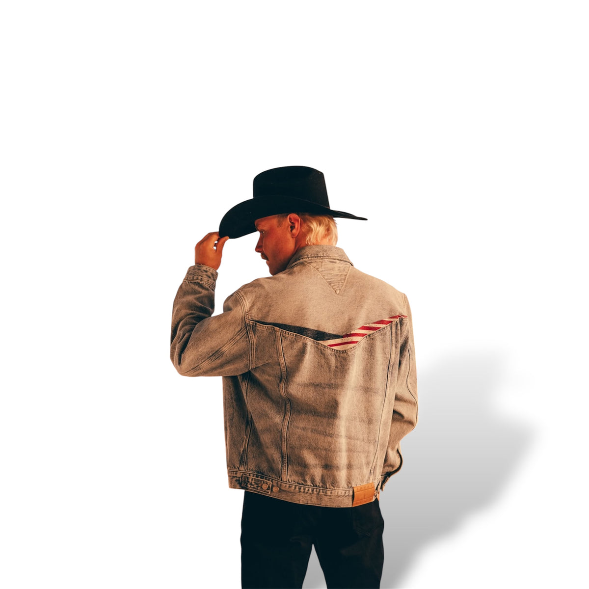 TH x Cadillac Formula 1® Team Austin Denim Trucker Jacket Endless Racegear