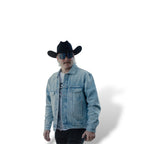 TH x Cadillac Formula 1® Team Austin Denim Trucker Jacket Endless Racegear