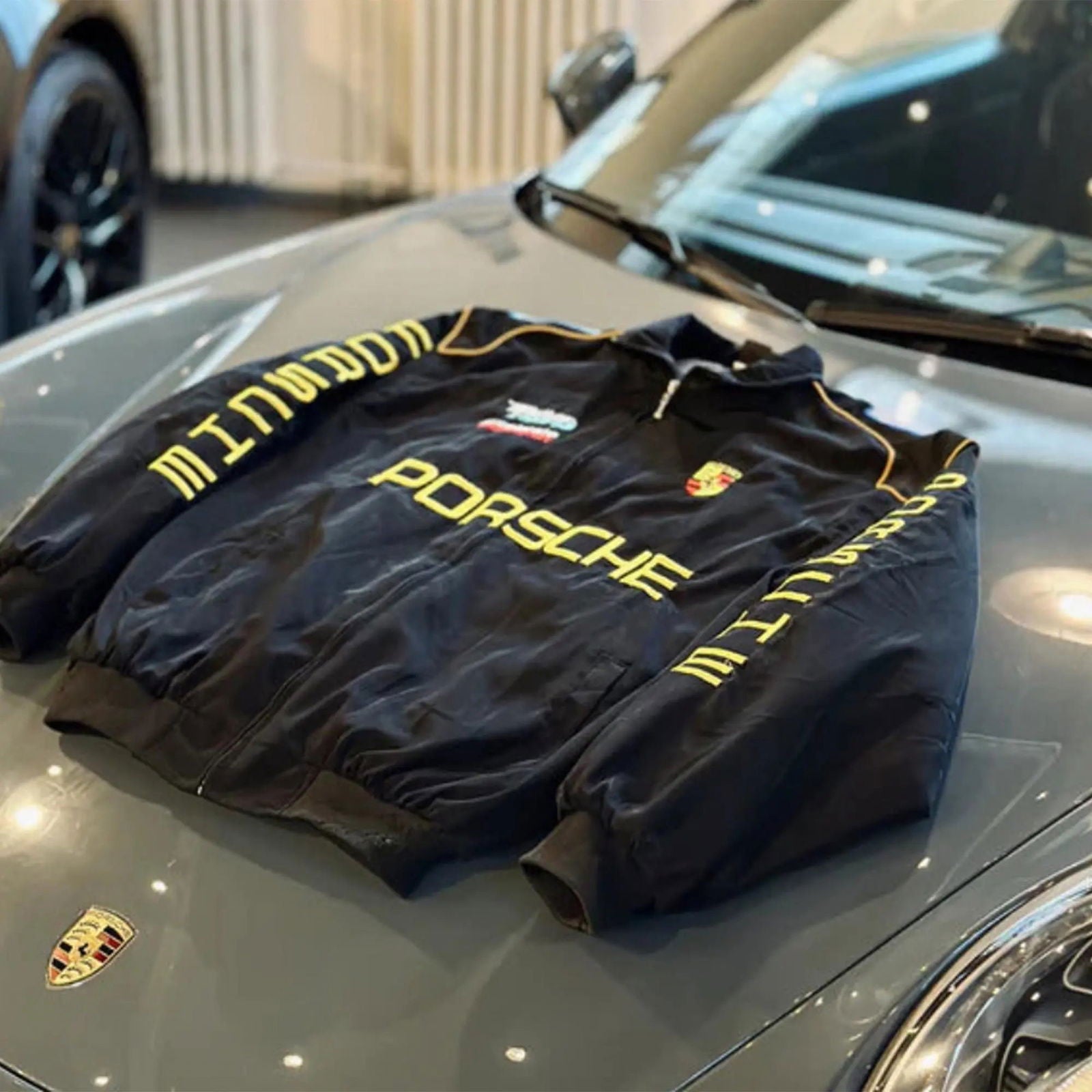 Porsche F1 Vintage Jacket | Classic Motorsport Apparel Ex Race Gear
