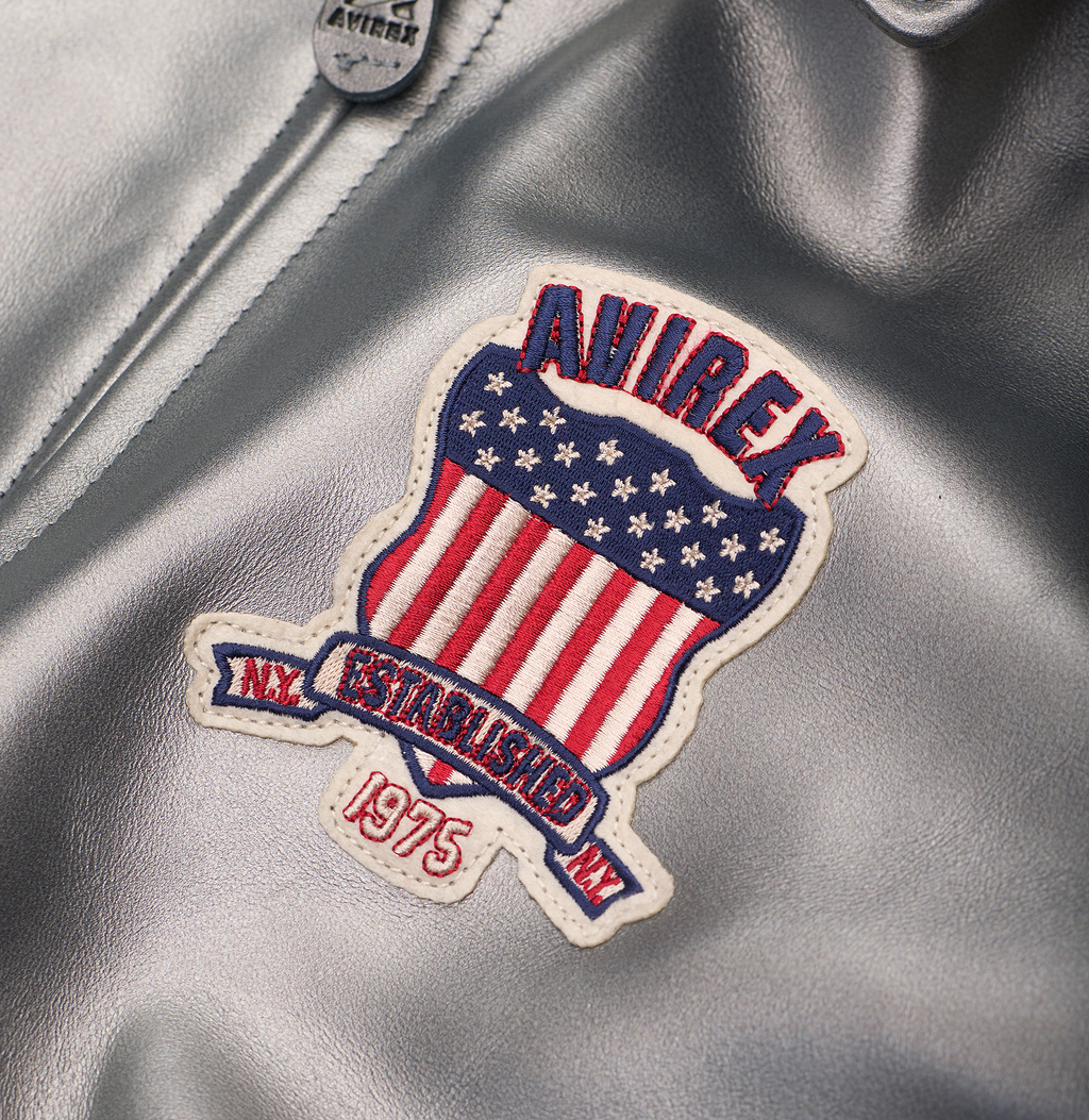 Purchase Best Style Of Metallic Silver Of Fashion Bomber Leather Jackets For Mens rfxleatherofficial