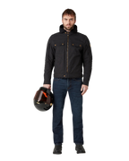 *New* Belstaff Roberts Cotton Canvas Motorcycle Jacket - Black