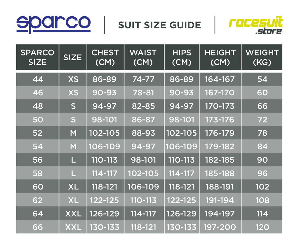 001144 Sparco Competition Suit Overalls Fireproof for Race Rally FIA 8856-2018 Sparco