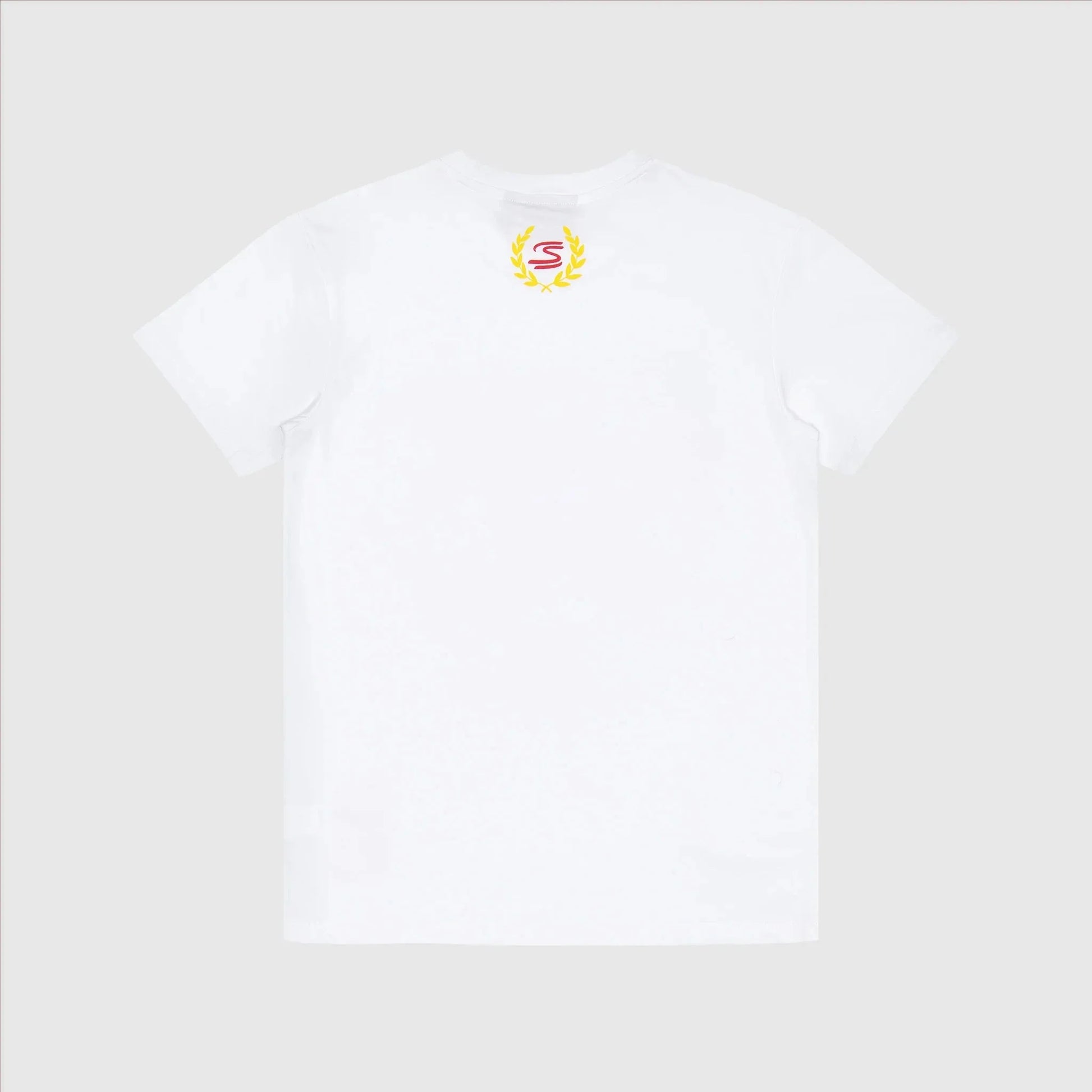 Ayrton Senna F1 Senninha T-Shirt - White/Red/Blue Endless Racegear