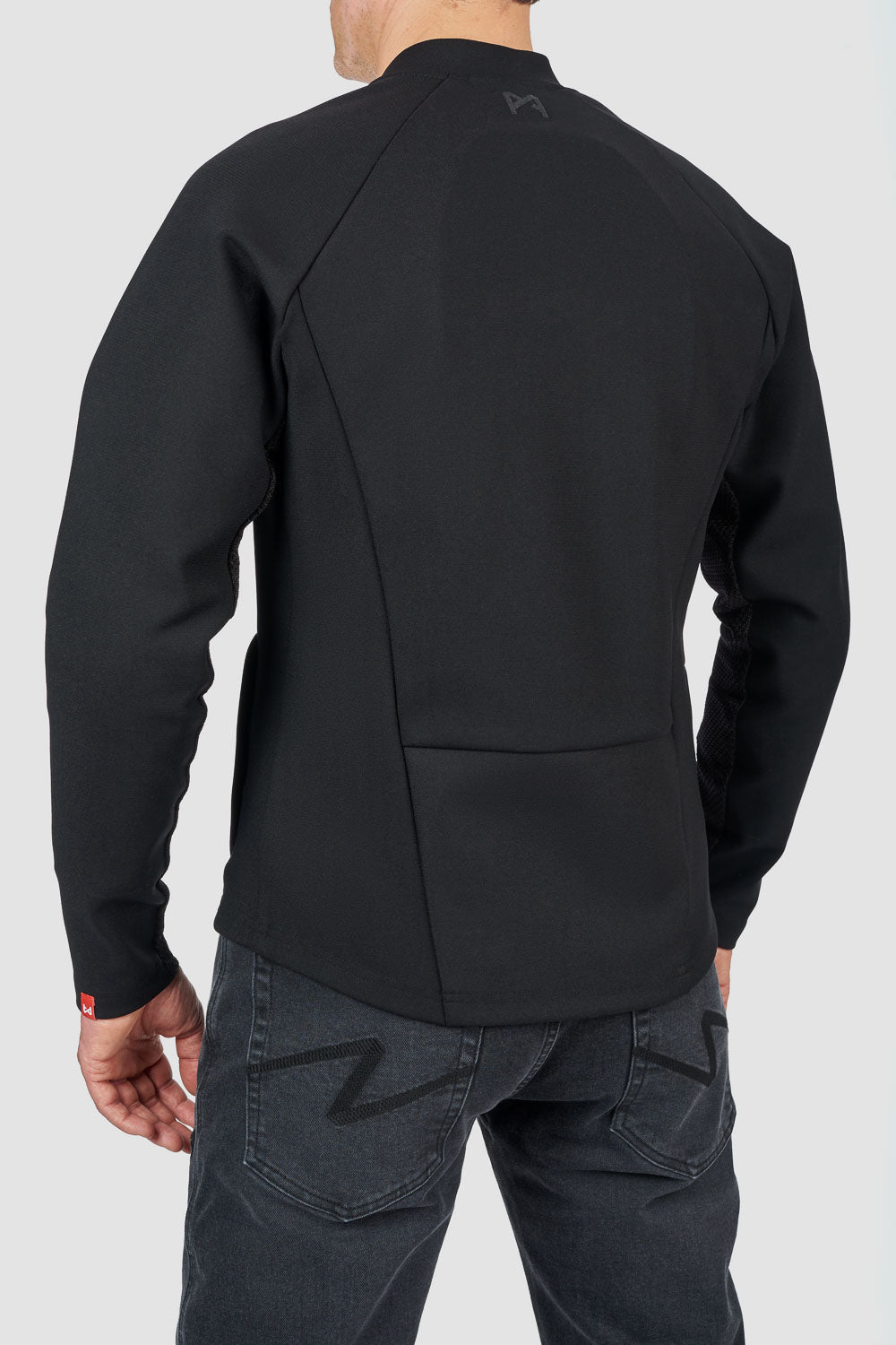 STEALTH BLACK AAA - Light-weight armored jacket for men Pando Moto