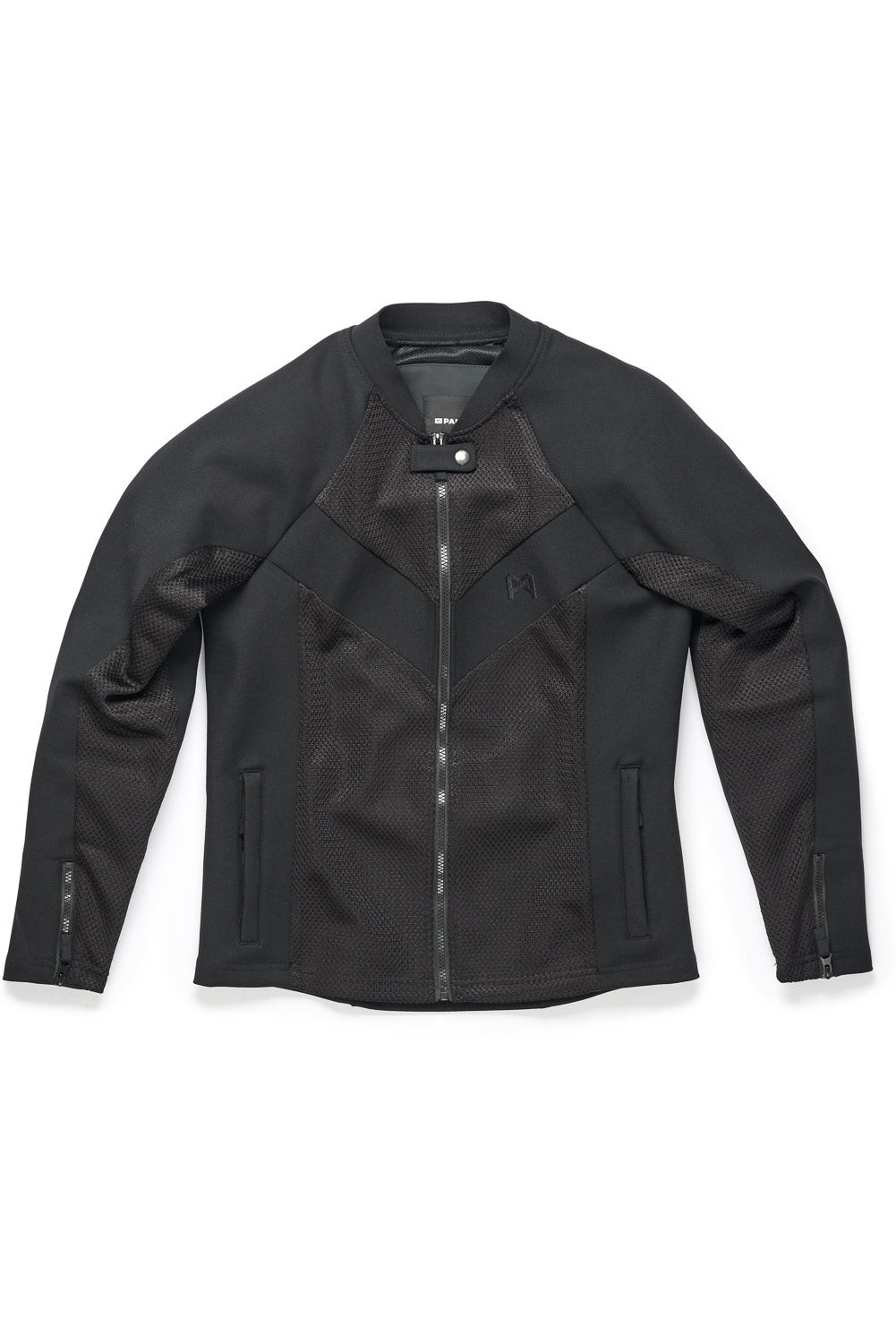 STEALTH BLACK AAA - Light-weight armored jacket for men Pando Moto