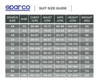 001146 Sparco Prime Race Suit Fireproof FIA 8856-2018 Professional Racing Driver Sparco
