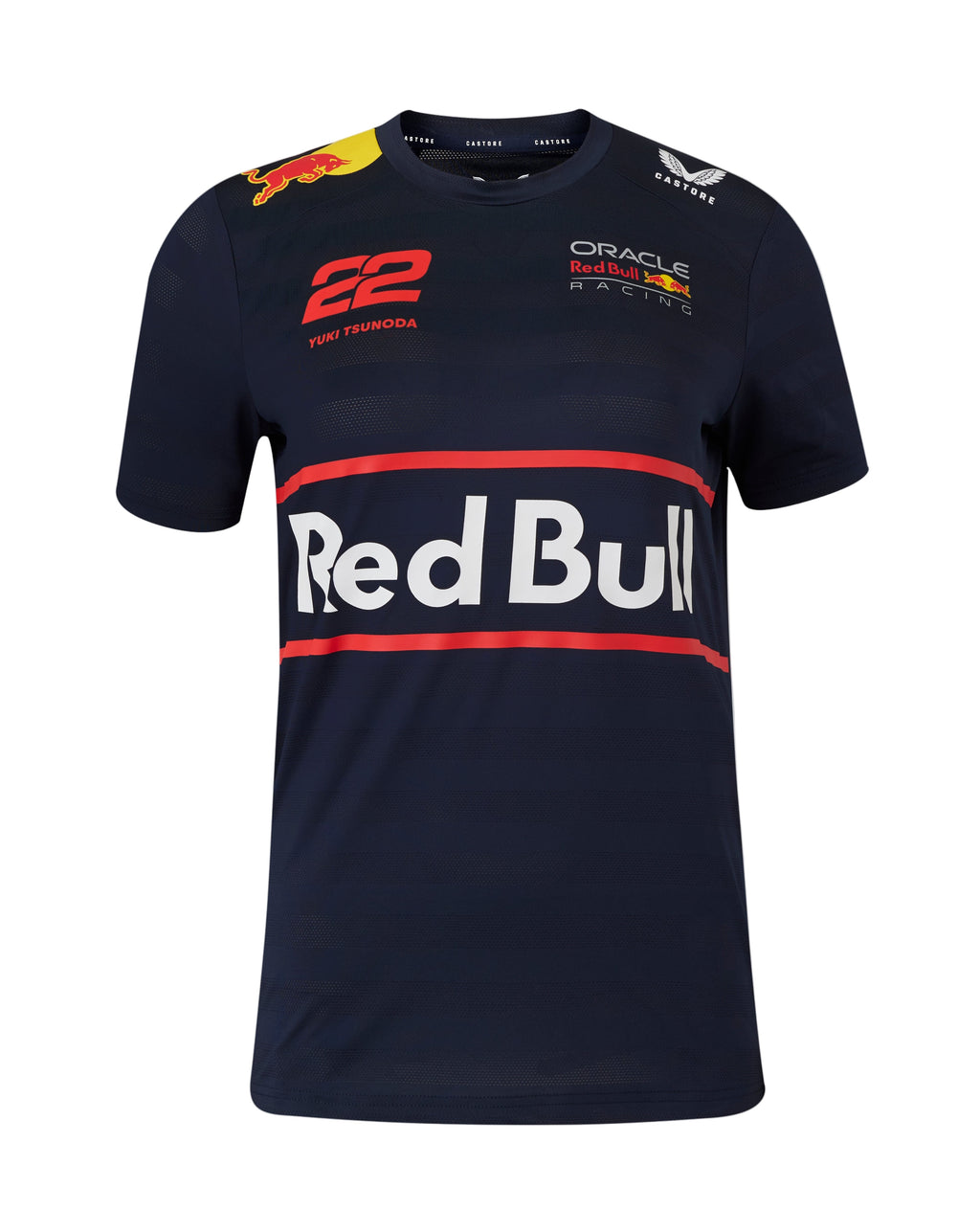 Red Bull Racing F1 Women's 2025 Yuki Tsonoda Team T-Shirt- Navy Endless Racegear