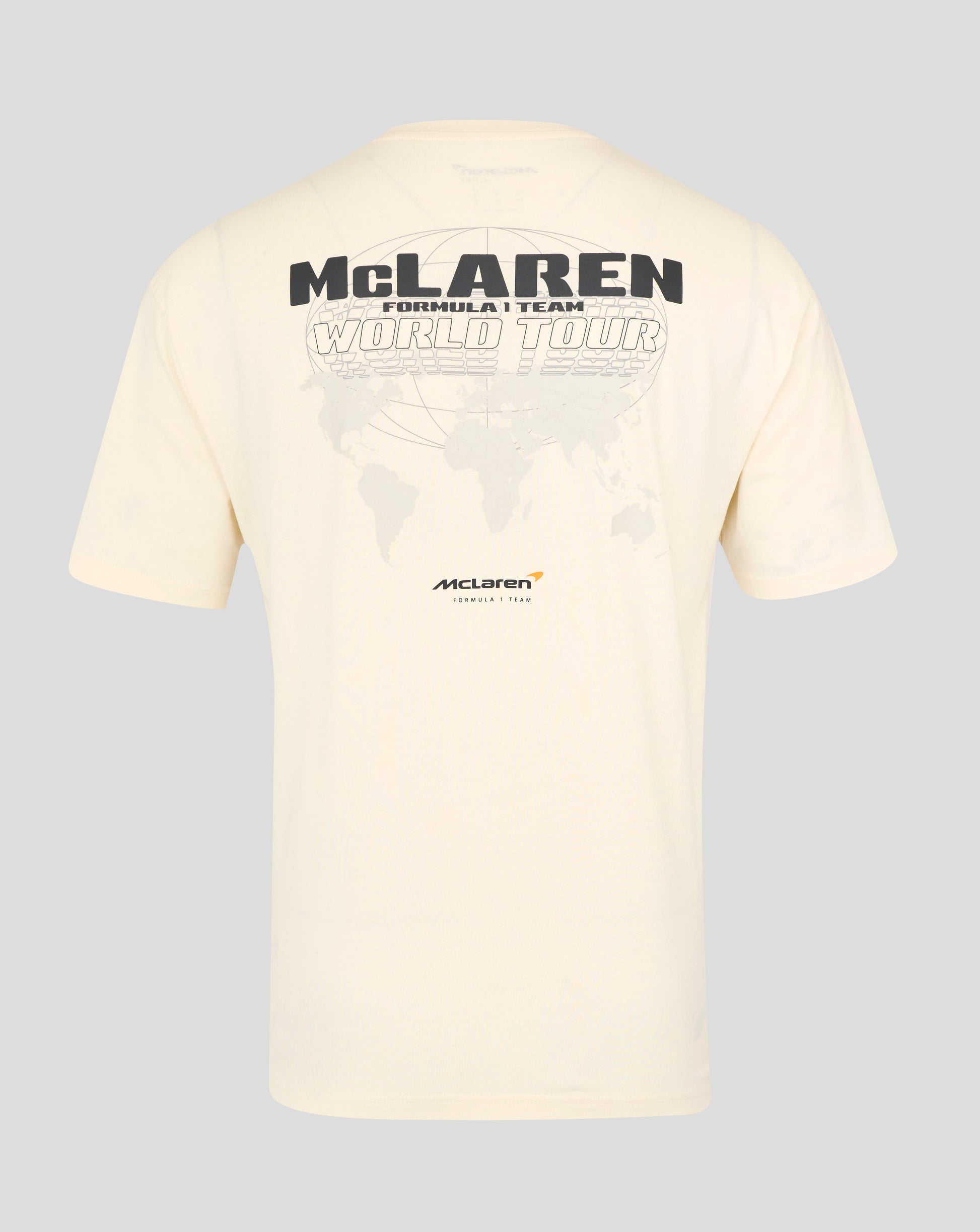 McLaren F1 Kids Core World Tour Graphic T-Shirt - Youth White/Phantom Endless Racegear