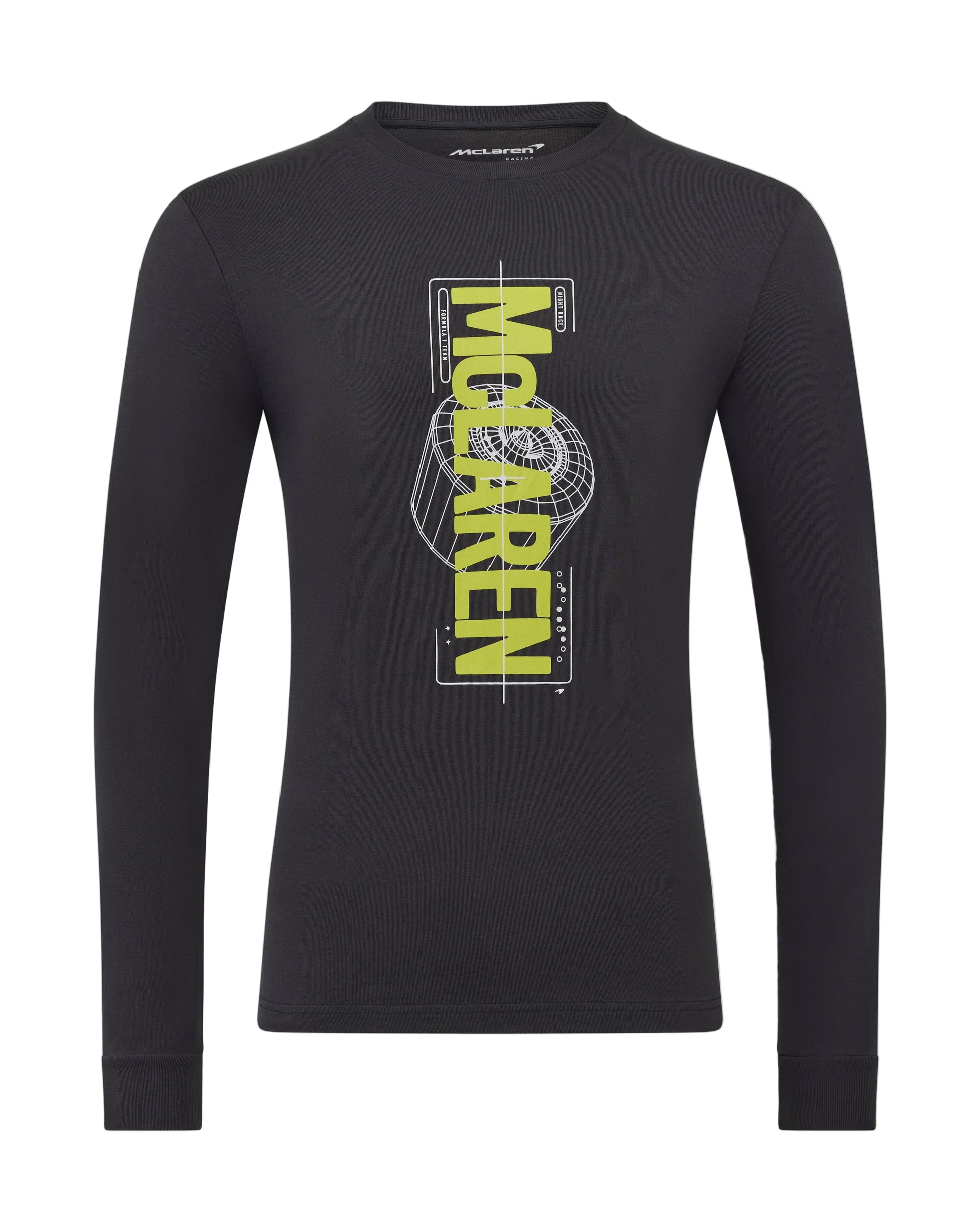 McLaren F1 Night Race Graphic Long Sleeve T-Shirt - Phantom Endless Racegear