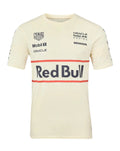Red Bull Racing F1 Heritage Team T-Shirt - Egret Endless Racegear