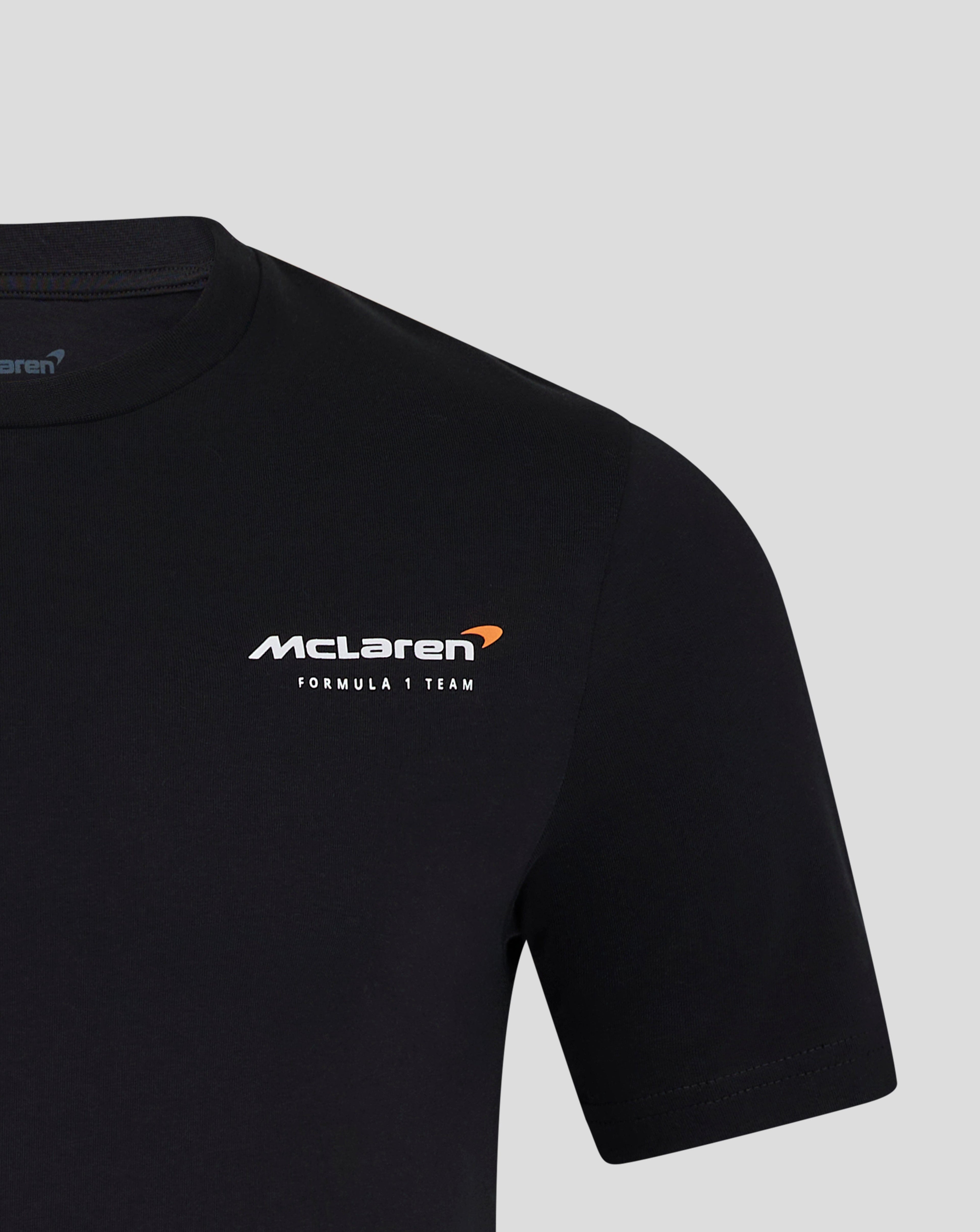 McLaren F1 Oscar Piastri Driver T-Shirt - Caviar Black/Egret Endless Racegear