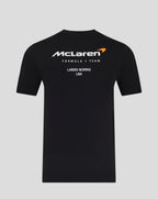 McLaren F1 Lando Norris Driver T-Shirt - Caviar Black/Egret Endless Racegear