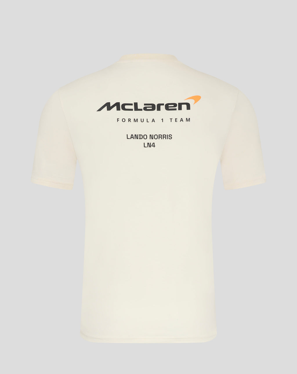 McLaren F1 Lando Norris Driver T-Shirt - Caviar Black/Egret Endless Racegear