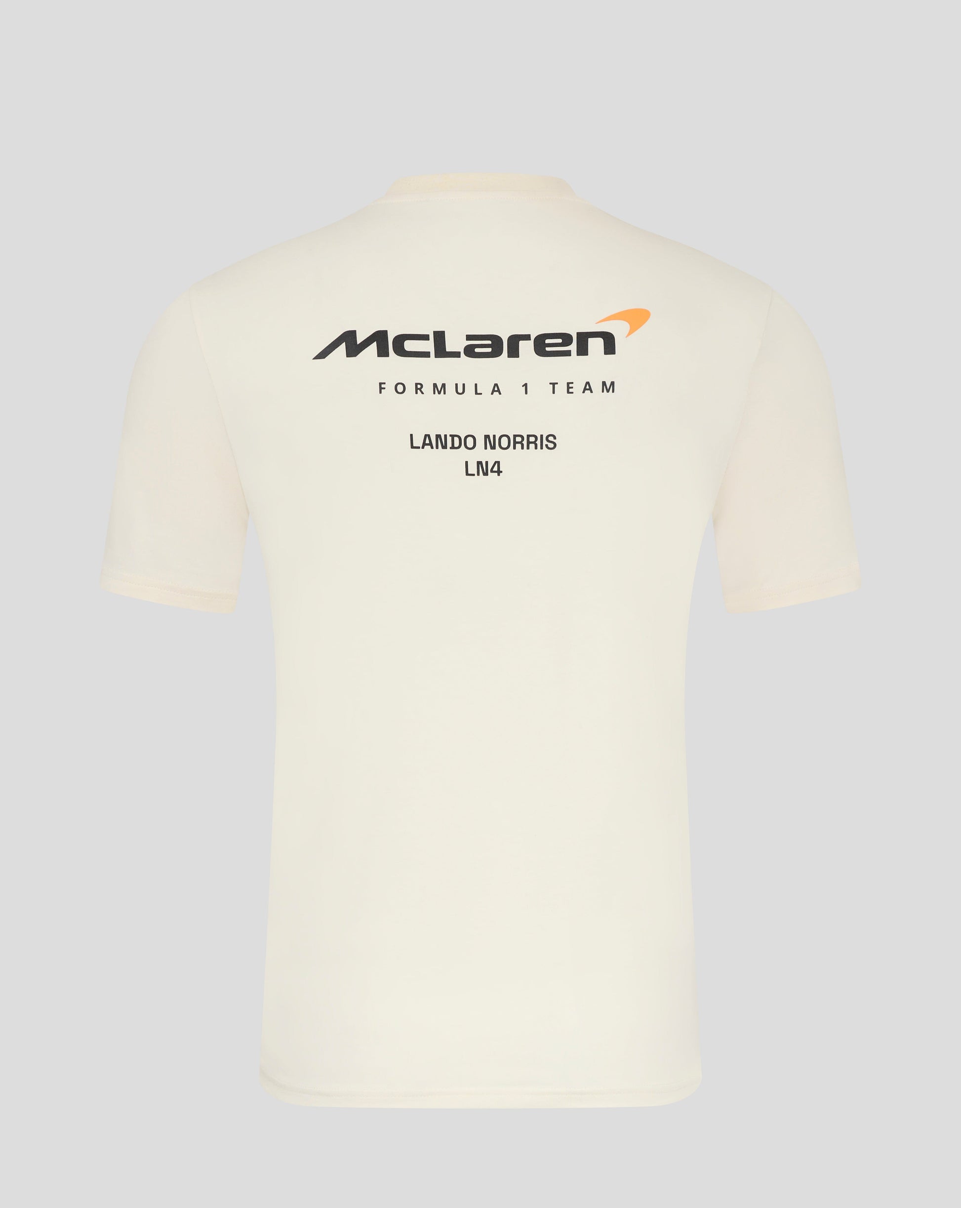 McLaren F1 Lando Norris Driver T-Shirt - Caviar Black/Egret Endless Racegear