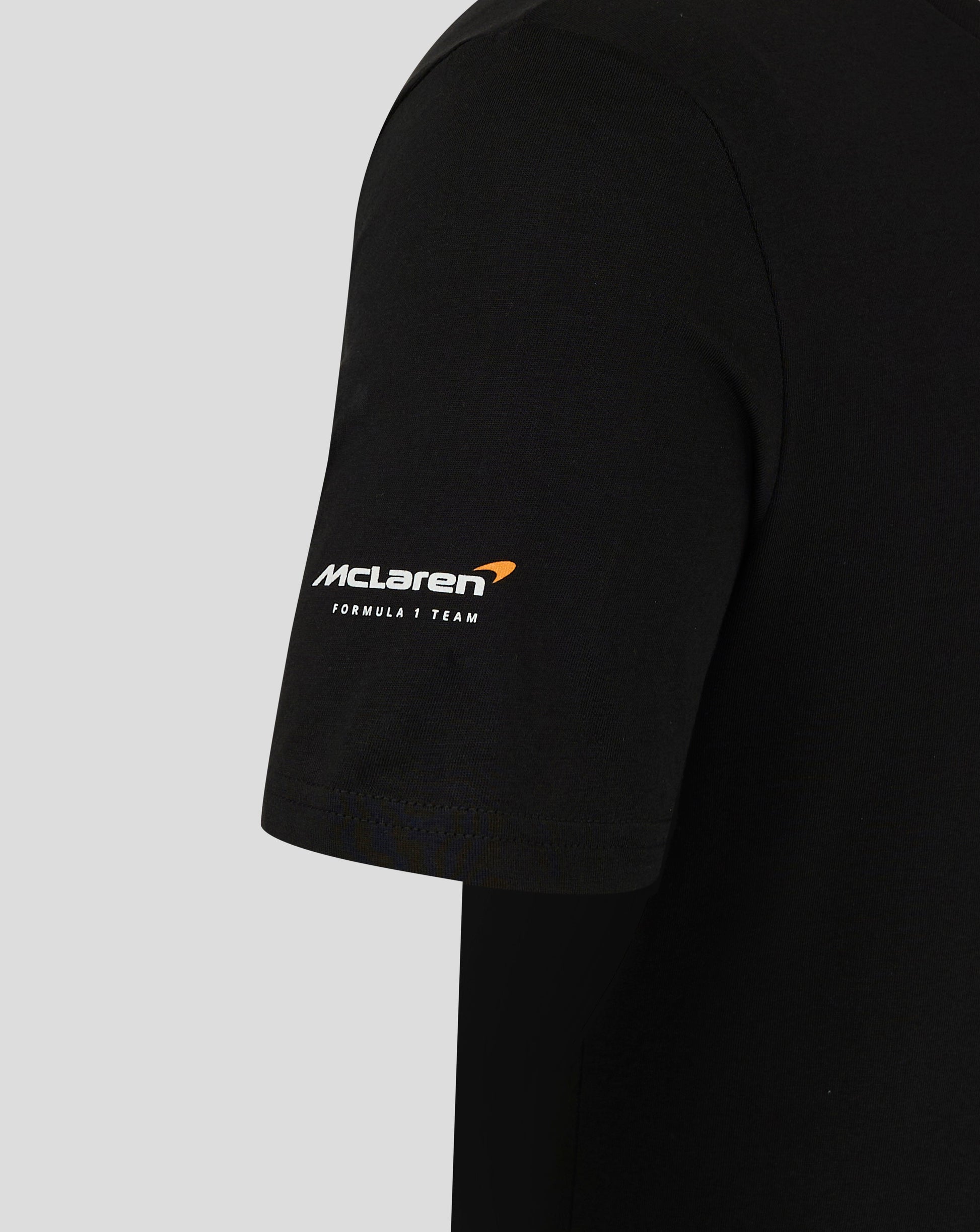 McLaren F1 Oscar Piastri Circular T-Shirt - Caviar Black McLaren-Castore