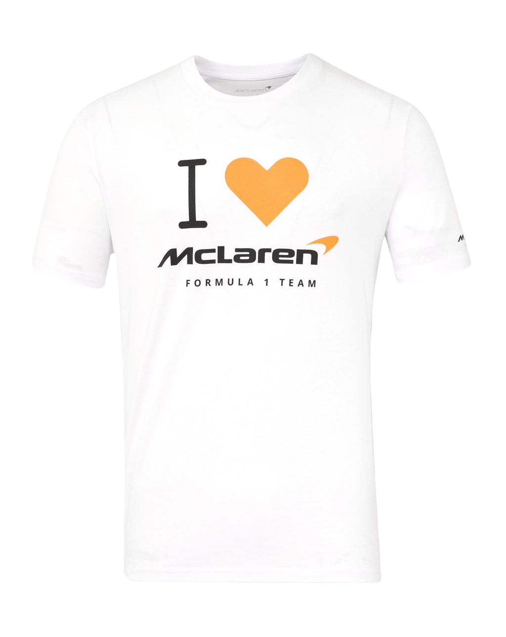 McLaren F1 "I Heart McLaren" Silverstone T-Shirt - White Endless Racegear