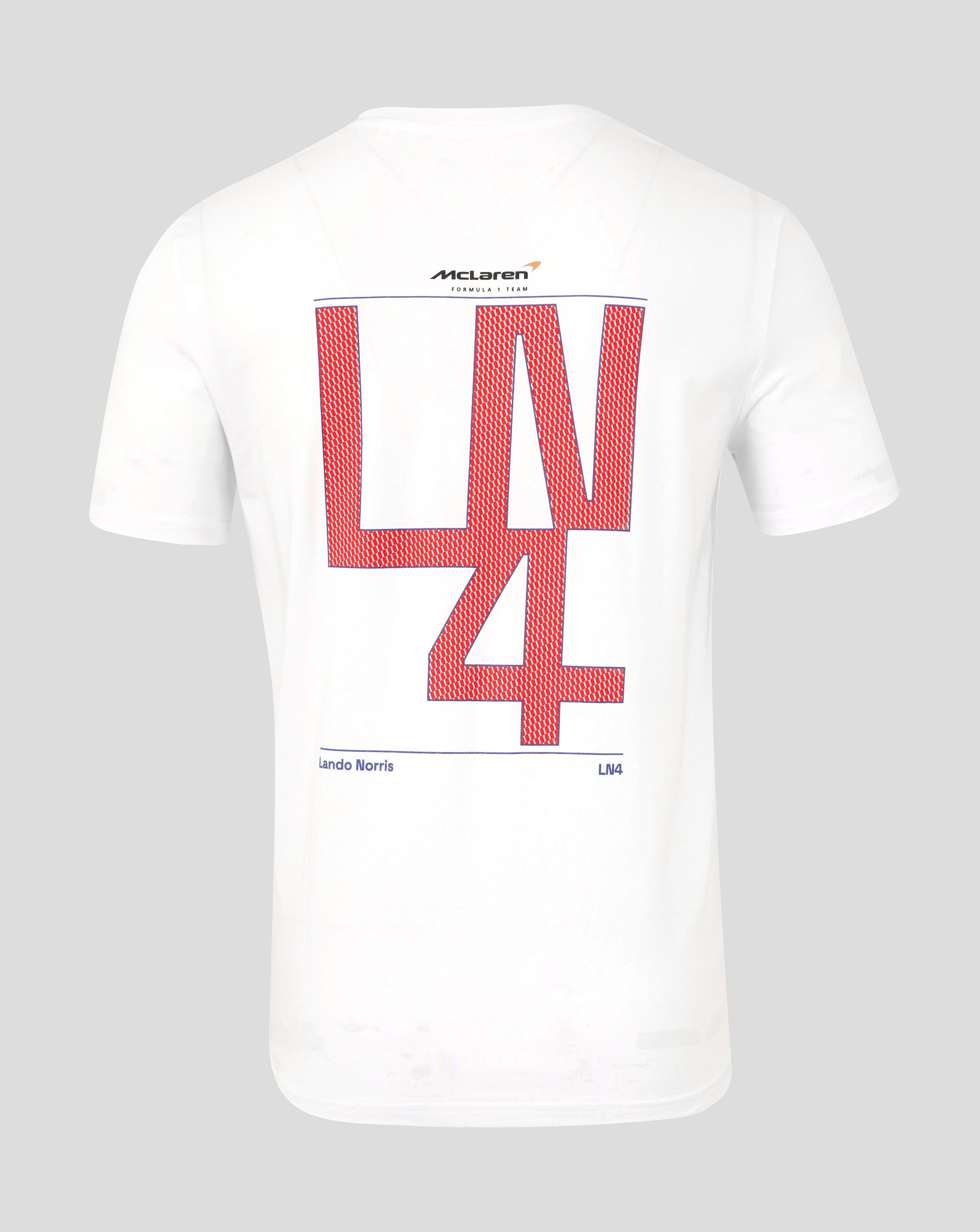 McLaren F1 Lando Norris Silverstone T-Shirt - White/Black Endless Racegear