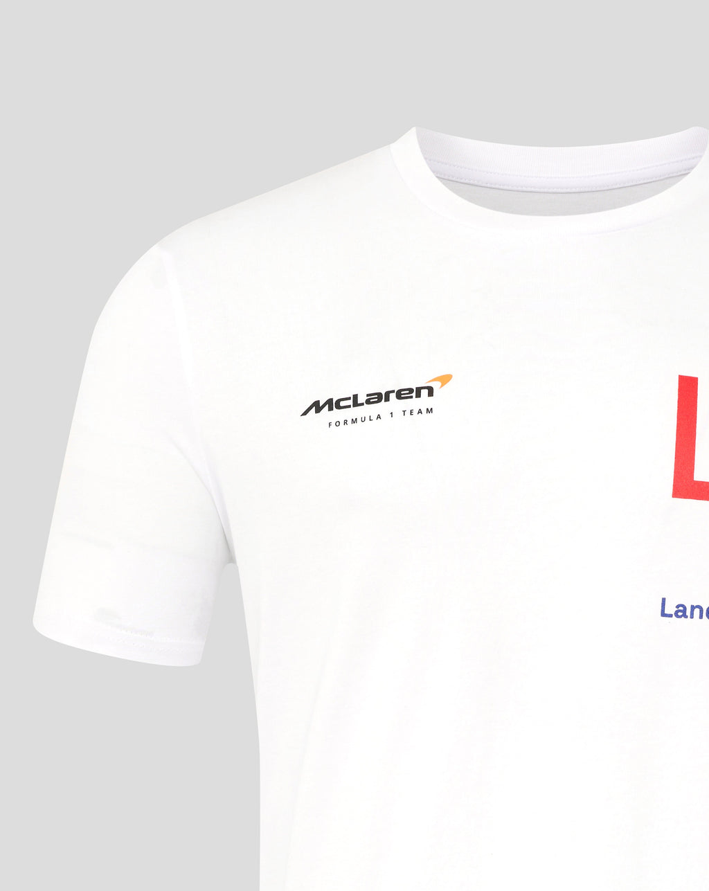 McLaren F1 Lando Norris Silverstone T-Shirt - White/Black Endless Racegear