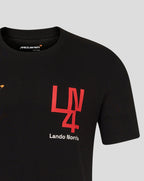 McLaren F1 Lando Norris Silverstone T-Shirt - White/Black Endless Racegear