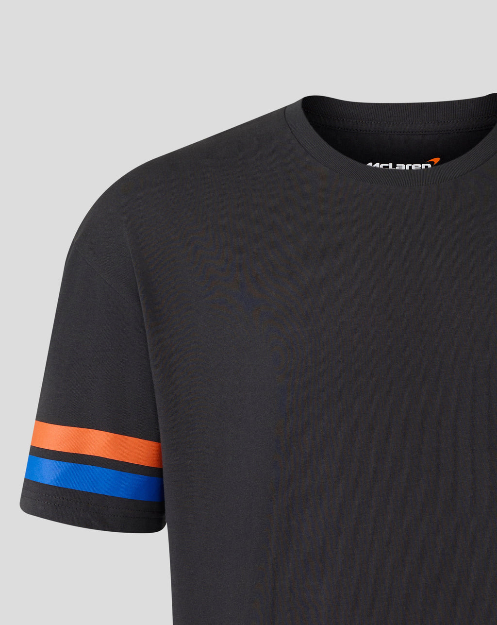 McLaren F1 USA Austin GP Stripe Sleeve T-Shirt - White/Phantom Endless Racegear