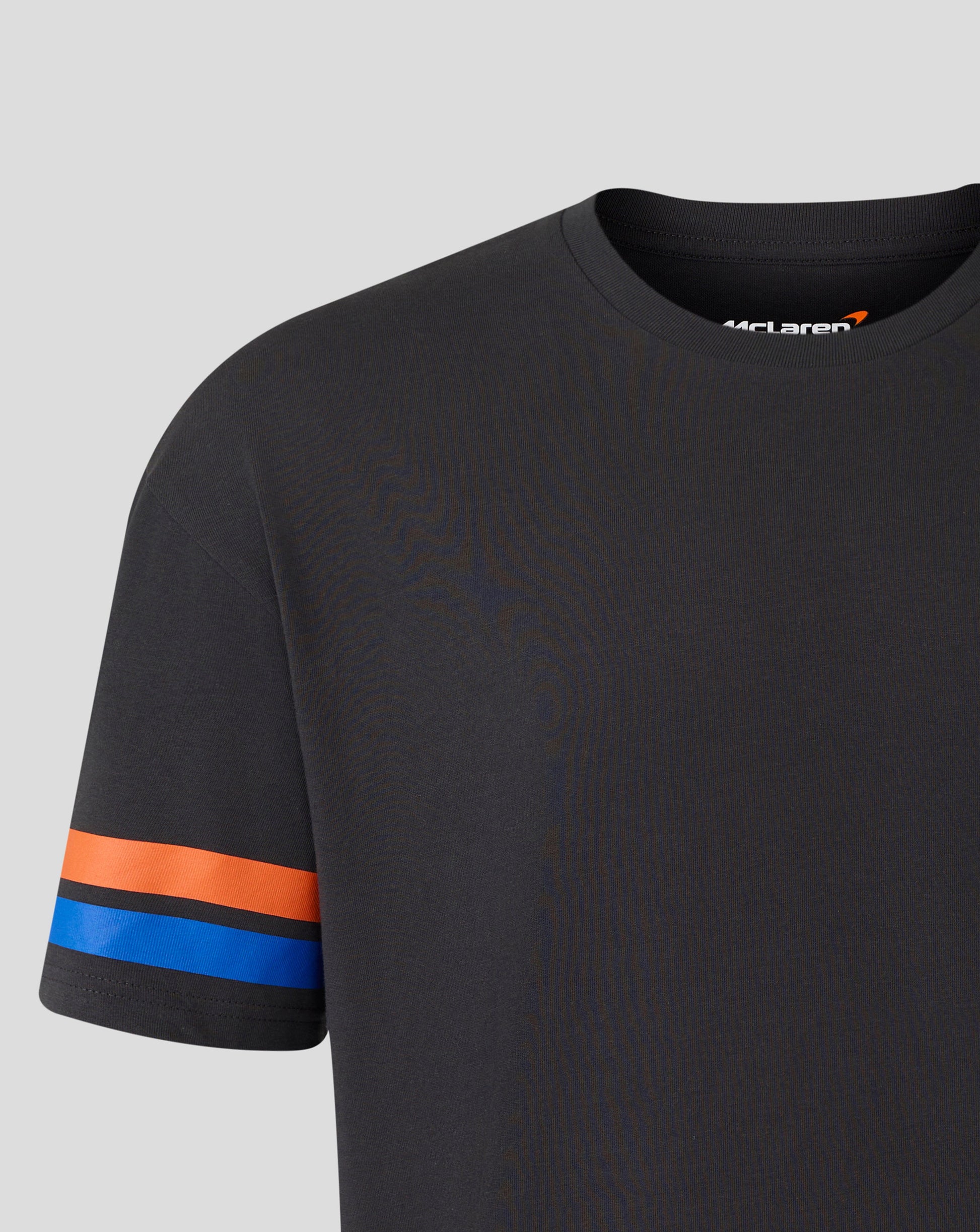 McLaren F1 USA Austin GP Stripe Sleeve T-Shirt - White/Phantom Endless Racegear