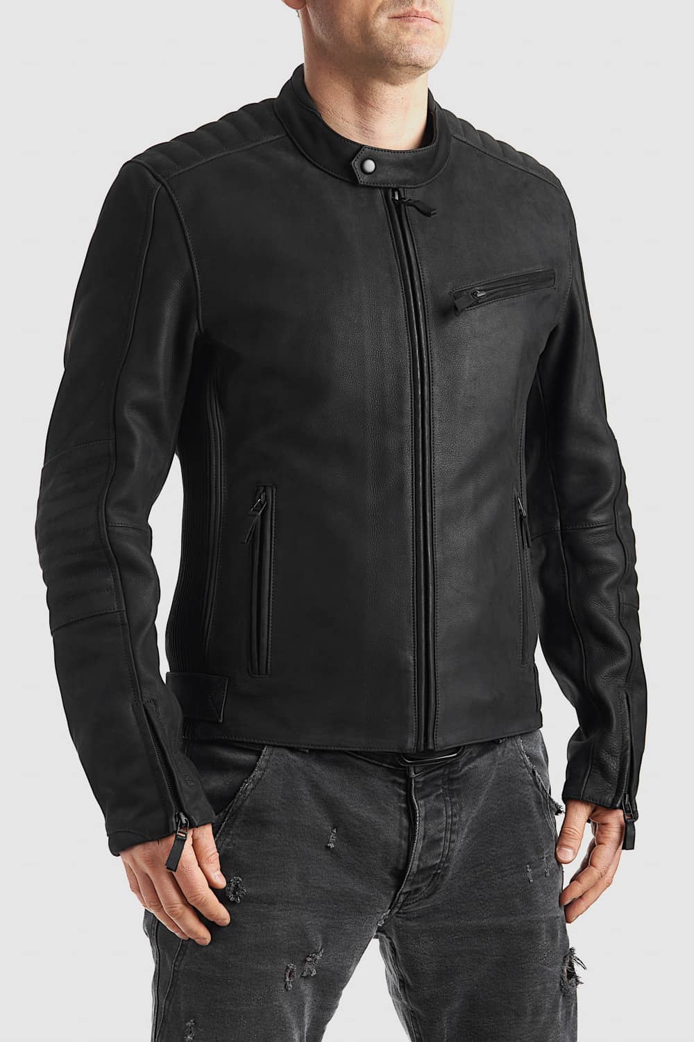 TATAMI LT 01 – Men’s Leather Motorcycle Jacket Pando Moto