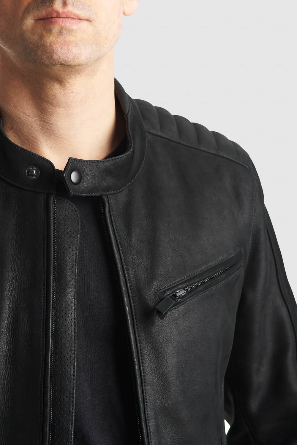 TATAMI LT 01 – Men’s Leather Motorcycle Jacket Pando Moto