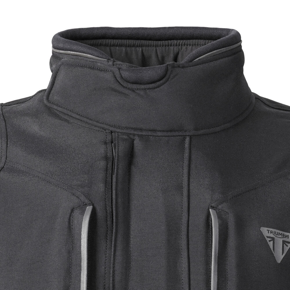 Cranbourne Black Textile Jacket Triumph